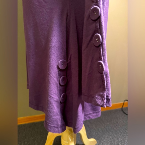 Beautiful purple/wine tunic size s/m - Picture 2 of 11